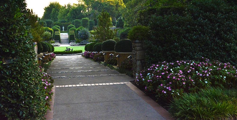 Shady Passage at the Sunken Garden