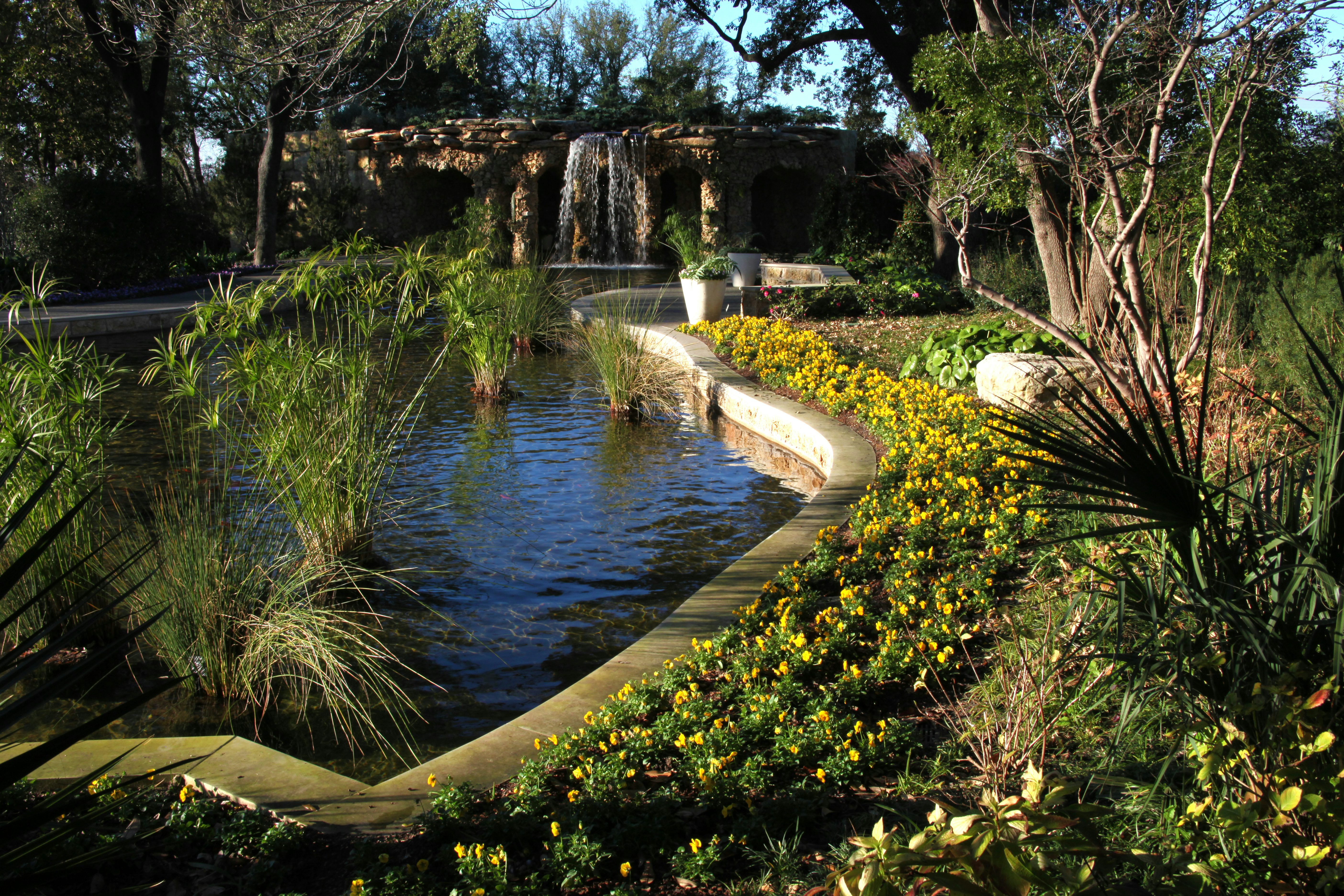 Large Lagoon of the Lay Family Garden