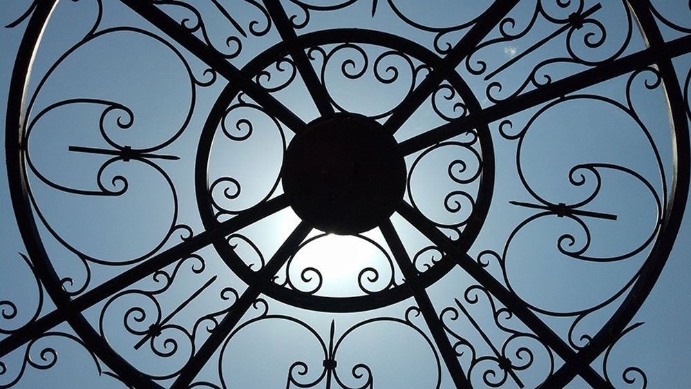 The Arbor in the Rose Mary Haggar Rose Garden