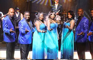 Motowners Group shot on stage