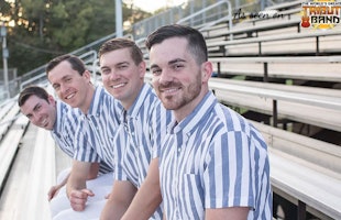 Sound of Summer band headshot dressed in matching outfits
