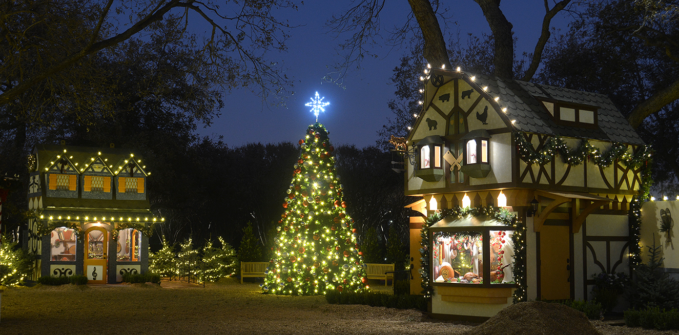 Christmas Village Dallas Arboretum And Botanical Garden