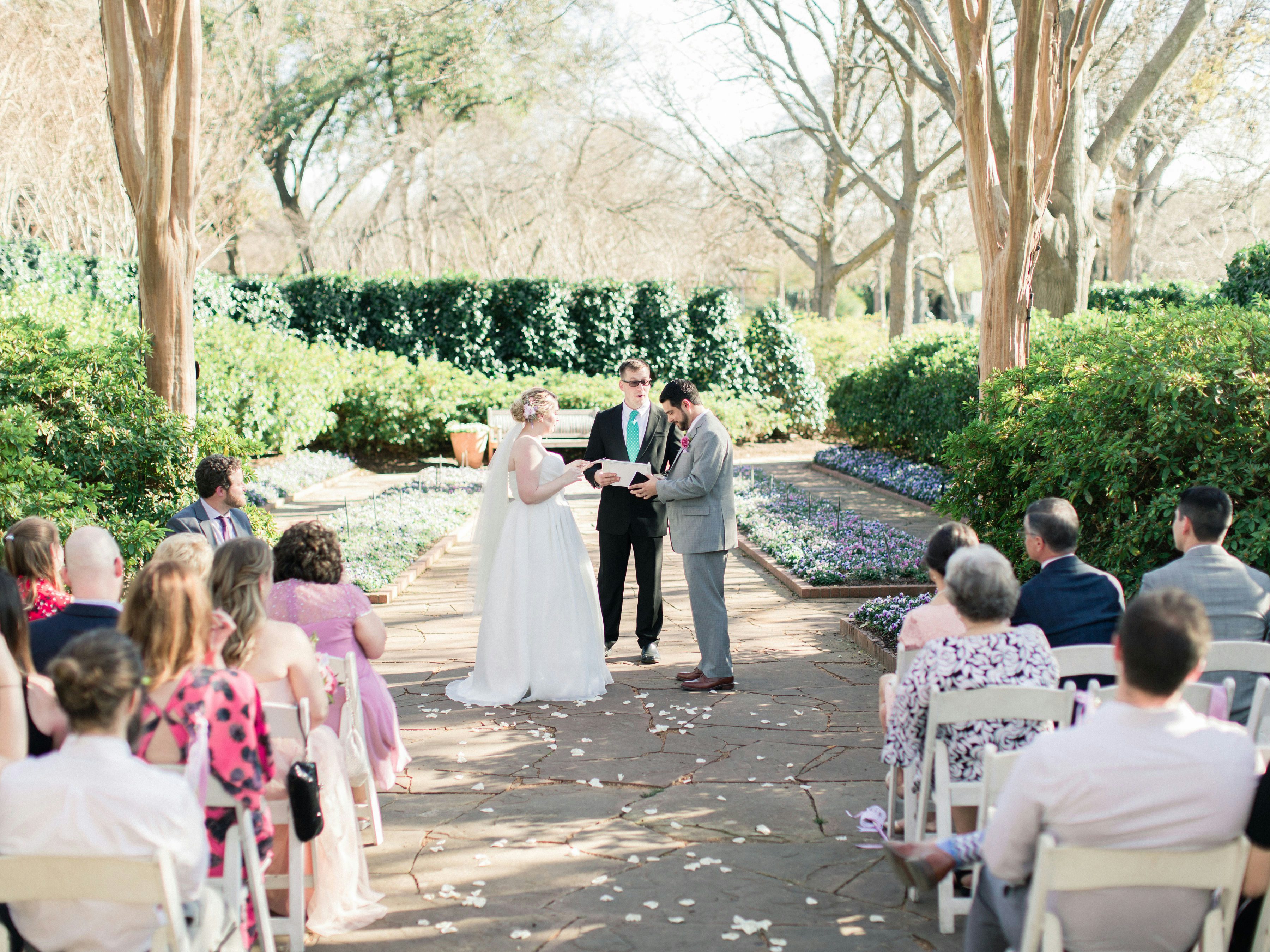 Daytime Ceremony Only Dallas Arboretum and Botanical Garden