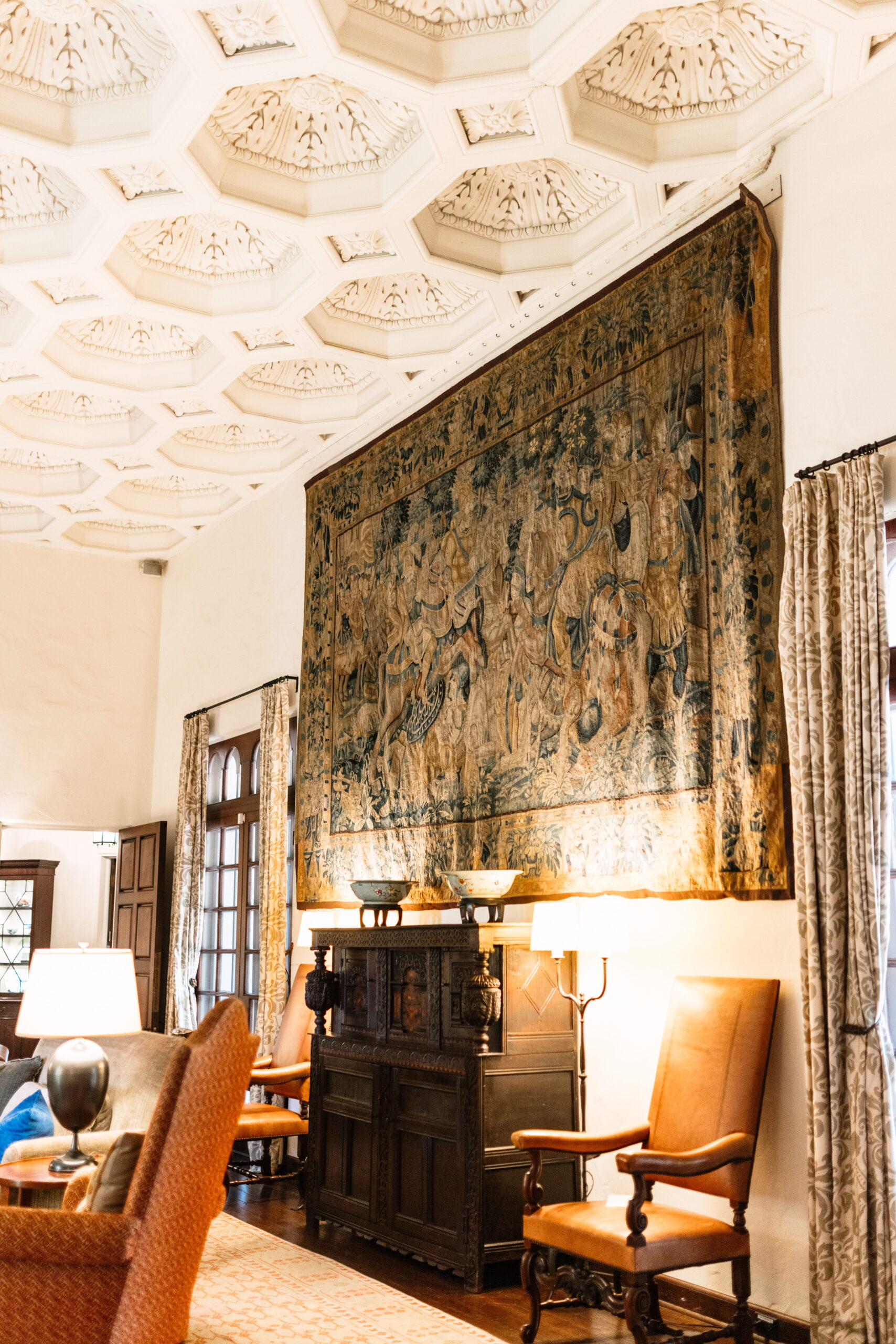 DeGolyer House Living Room Tapestry